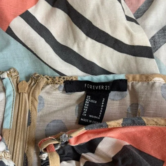 Forever 21 Animal Pattern Maxi Dress - Picture 3 of 3